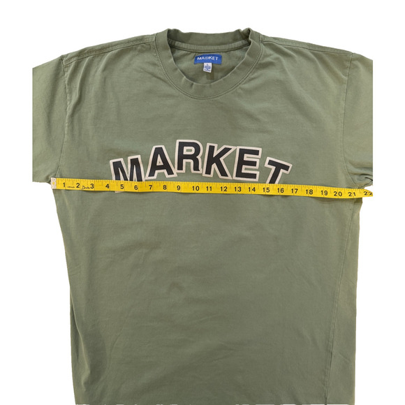 Market Shirt Mens Large Green Graphic Tee In Our Own Little World Bonsai Tree - Picture 5 of 5